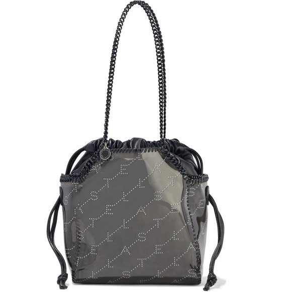 NEW STELLA MCCARTNEY Tote Small Monogram PVC Tote - Picture 3 of 16